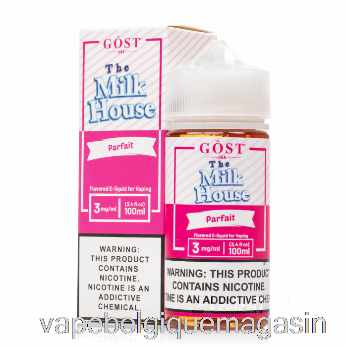 Vape Shop Bruxelles Parfait - La Maison Du Lait - Gost Vapor - 100ml 0mg
